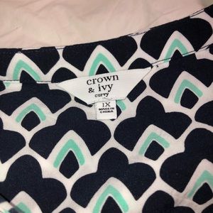 Crown & Ivy sleeveless top.